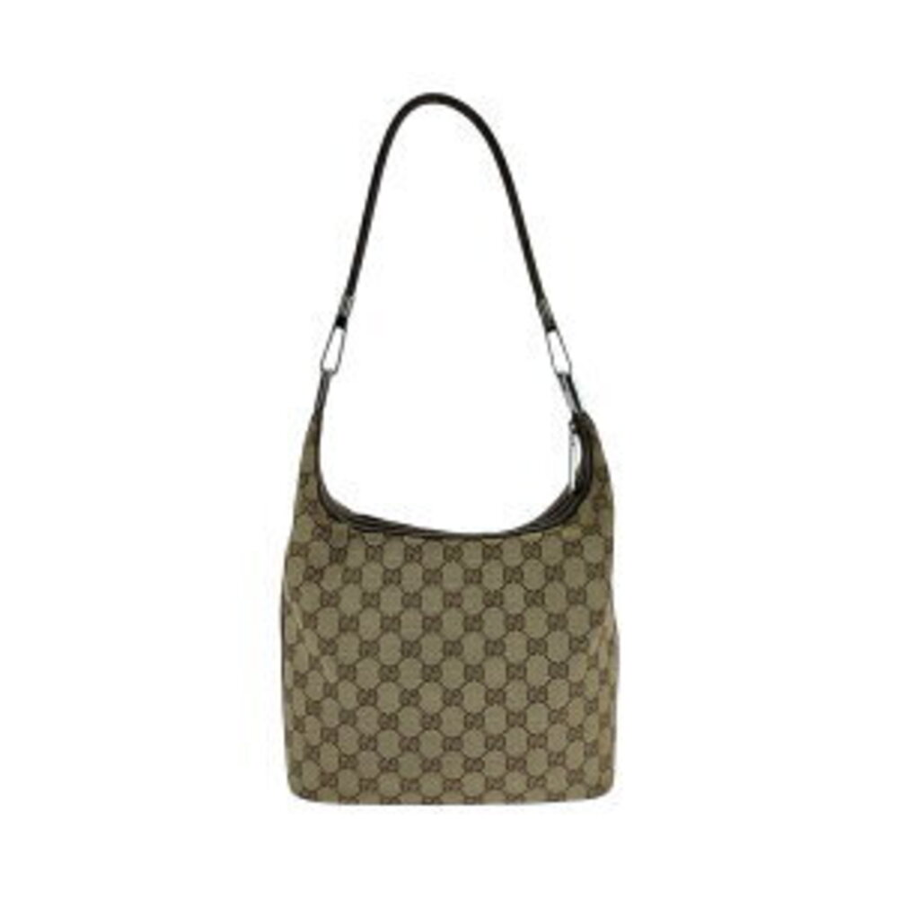 Gucci hobo Tan GG brown bag Beige shoulder canvas